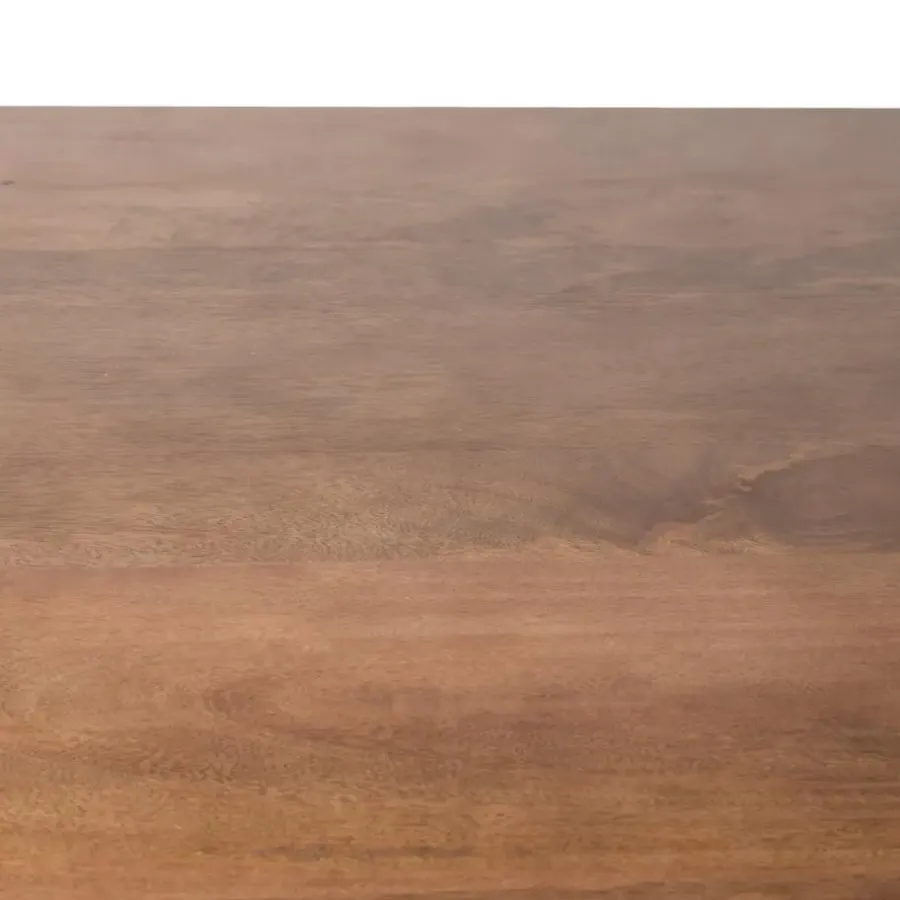 Giga Meubel Eettafel Naturel - 240x90x76cm - Mangohout - Tafel Oslo