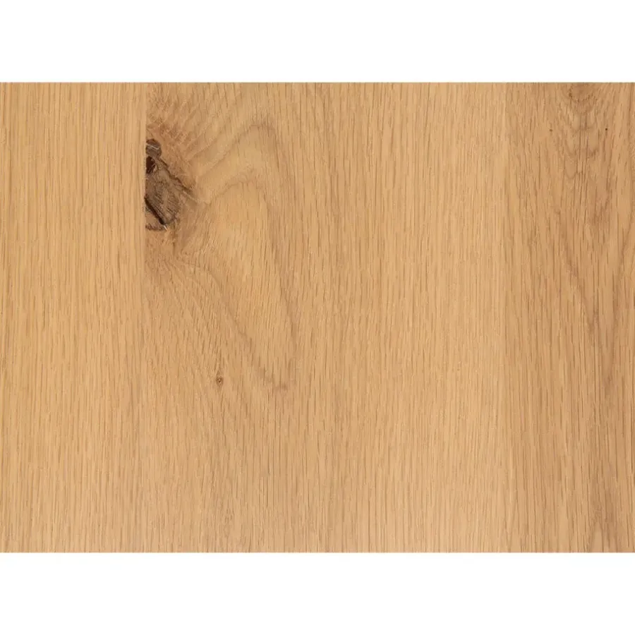 Giga Living Eettafel Naturel Eikenhout - 200x100x75cm - 6-8 personen - Dain