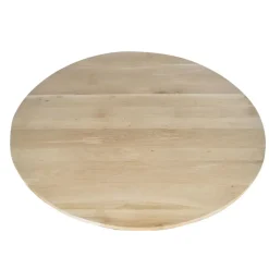 StarFurn Eettafel Naturel Hout - 110x110x76cm - Ferris