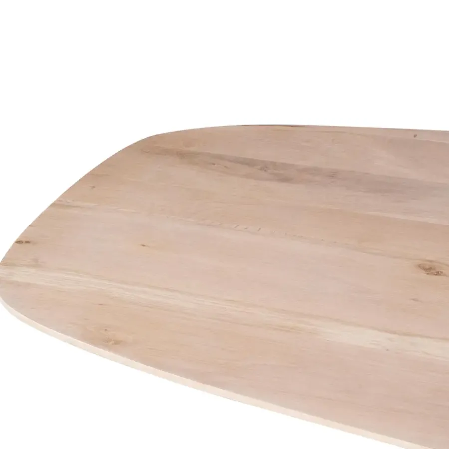 StarFurn Eettafel Naturel Hout - 200x100x76cm - Ferris