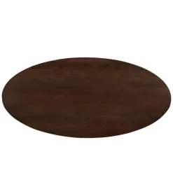 Ovale Eettafels-Livingfurn Eettafel Ovaal 240cm - Bruin Mangohout - Matrix-poot - Jesper