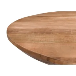 Ovale Eettafels-Livingfurn Eettafel Ovaal 180cm - Naturel Mangohout - Matrix-poot - Jesper