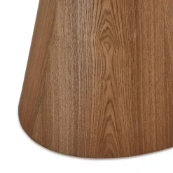 Houten Eettafels|Ovale Eettafels-Giga Living Eettafel Ovaal 160cm - Naturel Eikenhout - 4-6 Personen - Tango