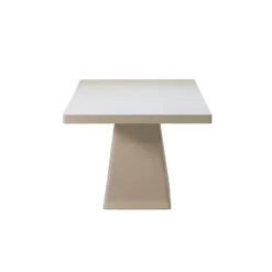 Rechthoekige Eettafels-Giga Meubel Eettafel Rechthoek 240cm - Beige Eco Composiet - Avia