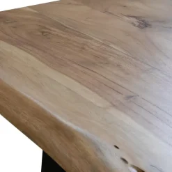 Giga Meubel Eettafel Rechthoek 240cm - Naturel Boomstamtafel - Lars