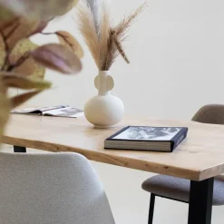 Giga Meubel Eettafel Rechthoek 240cm - Naturel Boomstamtafel - Lars