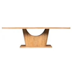 StarFurn Eettafel Rechthoek Naturel Hout - 200x110x76cm - Voco
