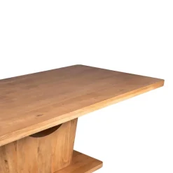 StarFurn Eettafel Rechthoek Naturel Hout - 200x110x76cm - Voco