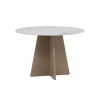 Fjôrd Eettafel Rond - Beige Steen - 110x110x75cm - Bootcut
