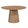 Ronde Eettafels-StarFurn Eettafel Rond Naturel Hout - 150x150x76cm - Solana