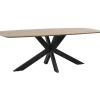 Leen Bakker Eettafel Trevora ovaal - mangohout - 190x100 cm