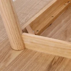 Houten Eettafels|Ronde Eettafels-Nordlys Eettafel voor 4 personen van massief grenen D90