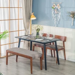 Nordlys Eettafel voor 4 personen van massief grenenhout L120