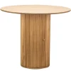 Houten Eettafels|Ronde Eettafels-Nordlys Eettafel voor 4 personen van massief grenen D90