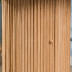 Houten Eettafels|Ronde Eettafels-Nordlys Eettafel voor 4 personen van massief grenen D90
