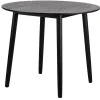 Houten Eettafels|Ronde Eettafels-Nordlys Eettafel voor 4 personen van massief grenen D90