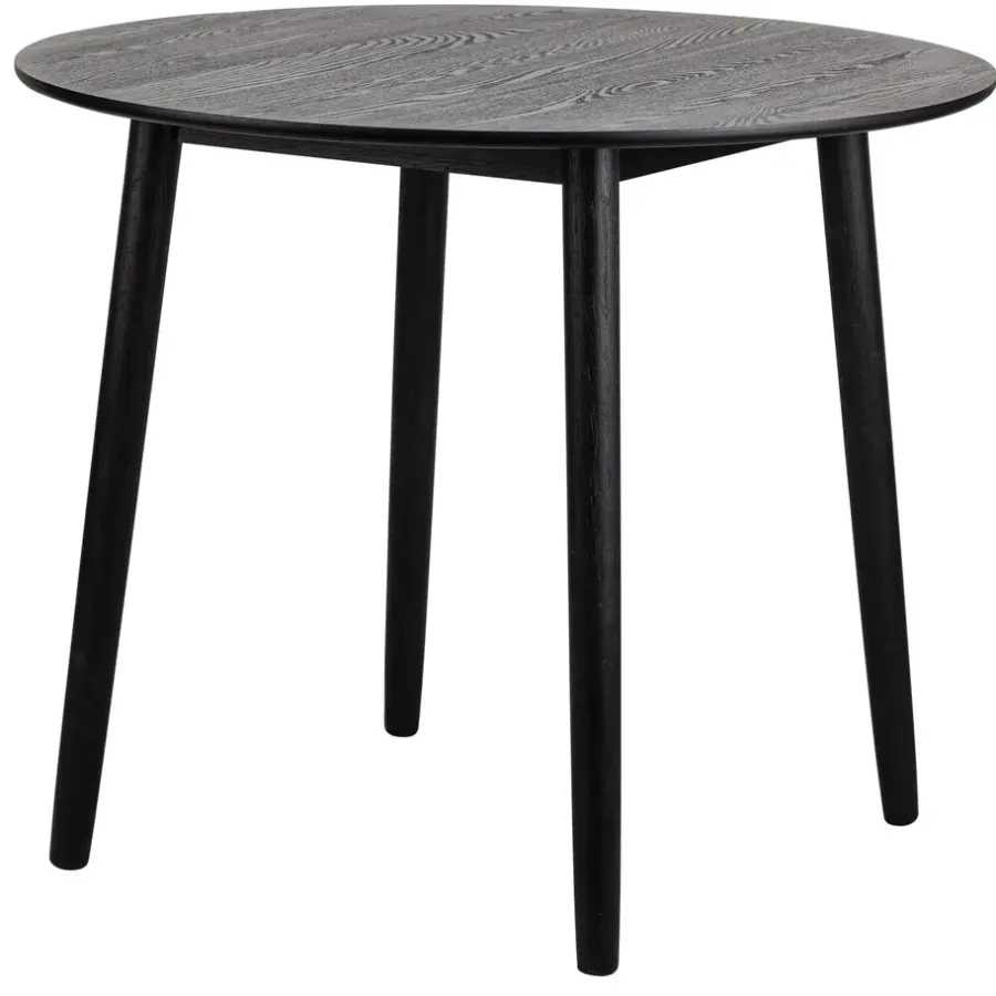 Houten Eettafels|Ronde Eettafels-Nordlys Eettafel voor 4 personen van massief grenen D90