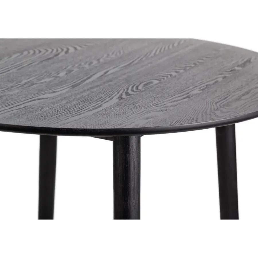 Houten Eettafels|Ronde Eettafels-Nordlys Eettafel voor 4 personen van massief grenen D90