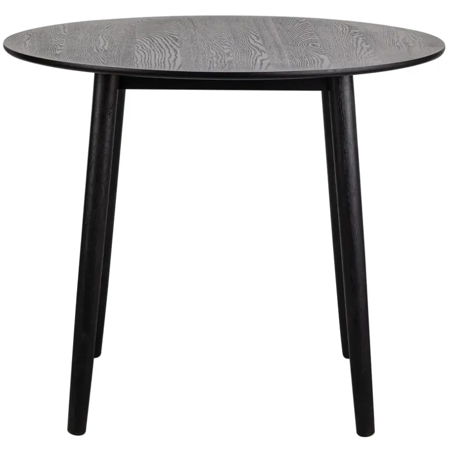 Houten Eettafels|Ronde Eettafels-Nordlys Eettafel voor 4 personen van massief grenen D90