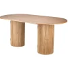 Houten Eettafels-Nordlys Eettafel voor 6 personen van massief grenen D120