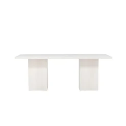 Fjôrd Eettafel Whitewash Hout - 200x90x75cm - Olga
