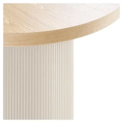 House Nordic Eettafel Zand/Naturel - Deens Ovaal - 220x100x75cm - Solva