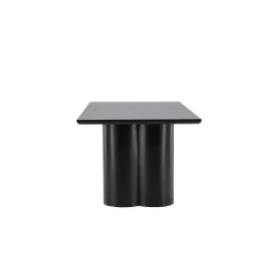Fjôrd Eettafel Zwart 210cm - Fineer - 6-8 Personen - Tafel Olivia