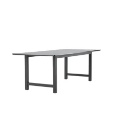 Fjôrd Eettafel Zwart Hout - 220x100x75cm - Count