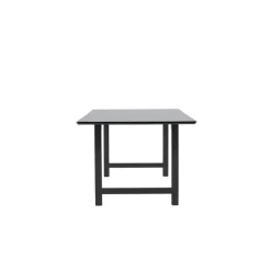 Fjôrd Eettafel Zwart Hout - 220x100x75cm - Count