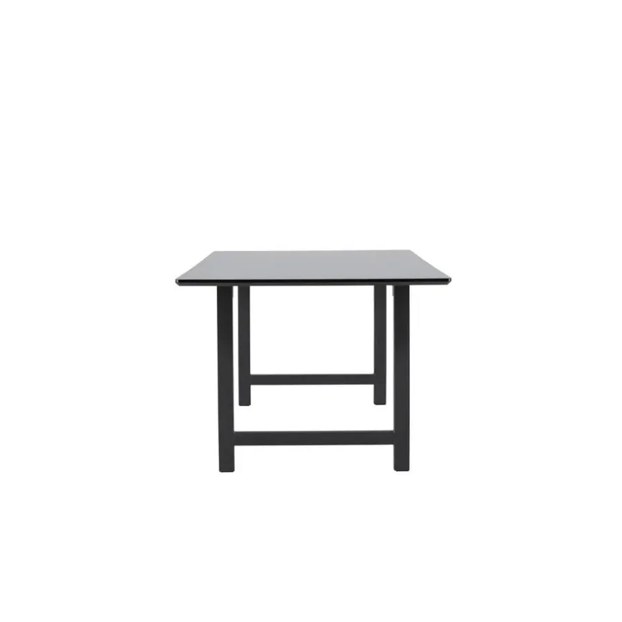 Fjôrd Eettafel Zwart Hout - 220x100x75cm - Count