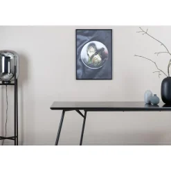 Fjôrd Eettafel Zwart Hout - 190x90x75cm - Petra