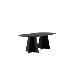 Fjôrd Eettafel Zwart Hout - 230x115x76cm - Bootcut