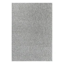 Laagpolige Vloerkleden-Muratap Effen Vloerkleed Laagpolig Lichtgrijs - 200x290 CM