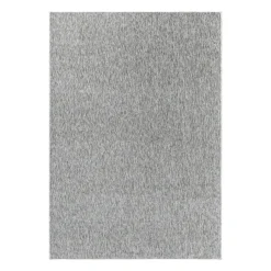 Muratap Effen Vloerkleed Laagpolig Lichtgrijs - 140x200 CM