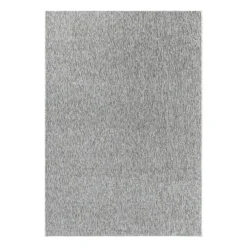 Vloerkleden|Laagpolige Vloerkleden-Muratap Effen Vloerkleed Laagpolig Lichtgrijs - 240x340 CM