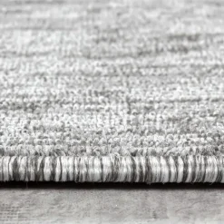 Vloerkleden|Laagpolige Vloerkleden-Muratap Effen Vloerkleed Laagpolig Lichtgrijs - 240x340 CM