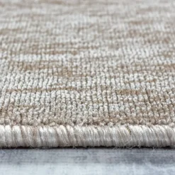 Laagpolige Vloerkleden-Muratap Effen Vloerkleed Laagpolig Beige - 200x290 CM