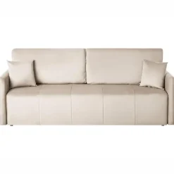 Leen Bakker EGGE - Driezitsbank - Taupe - Fluweel