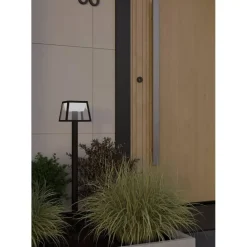 Prikspots-EGLO Altilia Solar Priklamp - LED - 106 cm - Zwart/Wit