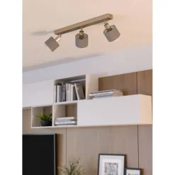 Spots-EGLO Bellizzi Spot - E14 - 43 cm - Grijs/Wit