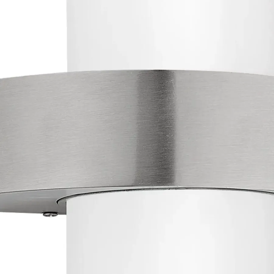 EGLO Beverly Wandlamp - E27 - 35 cm - Zilver/Wit