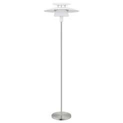 EGLO Brenda Staande lamp - E27 - 43 cm - Wit