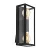 Wandlampen-EGLO buiten-LED-wandlamp Alamonte - zwart
