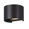 Wandlampen-EGLO Calpino 3 Wandlamp - LED - IP54 - Binnen/- Zwart