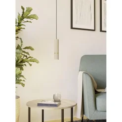 EGLO Caminia Hanglamp - GU10 - Ø 6 cm - Zandkleur/Beige/Goud