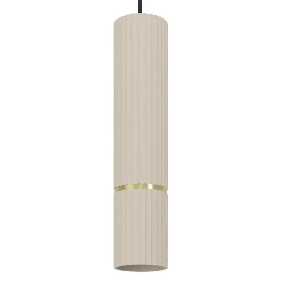 EGLO Caminia Hanglamp - GU10 - Ø 6 cm - Zandkleur/Beige/Goud