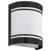 EGLO Cerno Wandlamp - E27 - Glas - Zwart/Wit