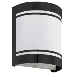 EGLO Cerno Wandlamp - E27 - Glas - Zwart/Wit