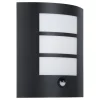EGLO City Wandlamp - E27 - 23.5 cm - Zwart