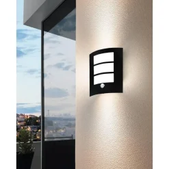 EGLO City Wandlamp - E27 - 23.5 cm - Zwart